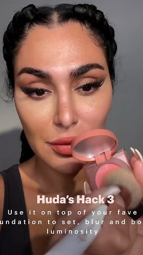 Glowish Luminous Pressed Powder by Huda Beauty is now available IN STOCK ❤ | Lavishta