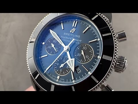 Breitling Superocean Heritage Chronograph B01 Chronograph 44 AB0162121C1S1 - 44mm Blue Panda Review