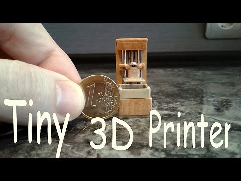Smallest 3D Printer in the World | World Record | Subscribe