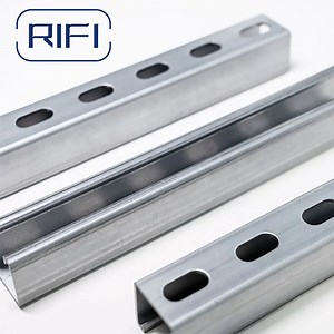 [Hot Item] Galvanized Steel U Channel Profile for Unistrut Support System