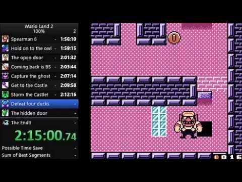 Wario Land 2 100% Speedrun in 2:26:14 [Current World Record]