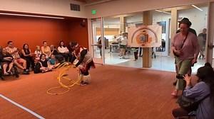 Hoop Dancer-Cooper Nez Albina Library 7/19/25 Portland, Oregon | Native Outlawz