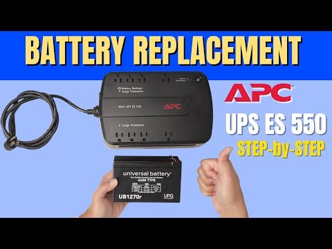APC Back UPS ES 500 Battery Replacement