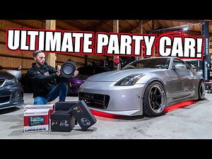 Installing an EPIC Sound System in my Nissan 350Z Drift Car! (4K)