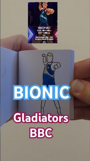Who is ready for Gladiators series 2? #bionic intro #bbc #gladiators 💪📺👊🏋️🤸