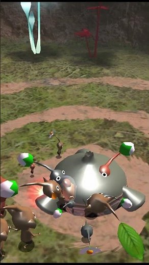 Pikmin 1^2 Bad Ending with an Unactive Onion