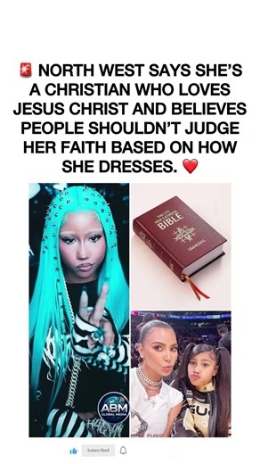 North West Says She Loves Jesus – Don't Judge Her Faith by Her Outfit 🙏 #northwest #kanyewest