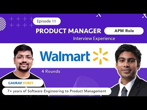 Ep 11 - Walmart Product Manager Interview process in 2021 | Software Engineering to Product Manager