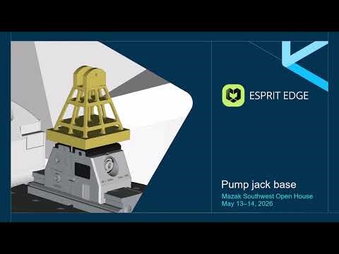 Mazak Southwest Open House 2026 | 5‑axis programming on Mazak VC‑Ez 20X with ESPRIT EDGE