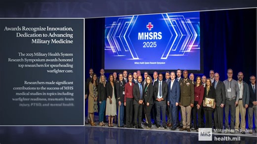 #AroundTheMHS! This video includes highlights from the 2025 Military Health System Research Symposium, with award-winning pioneers of military medicine, research that breaks boundaries, young investigators taking center stage, and more MHS news. Watch: https://www.dvidshub.net/video/973666/around-mhs-aug-14-2025 #MilitaryHealth | #News | #MHSRS2025 | Military Health | Facebook