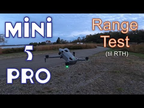 DJI Mini 5 Pro Range Test