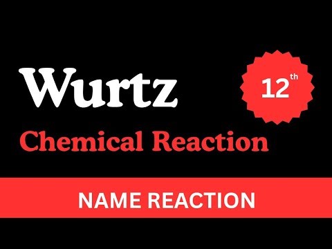 Wurtz Reaction | Class 12 Organic Chemistry | Name Reaction | Board Exam 2026
