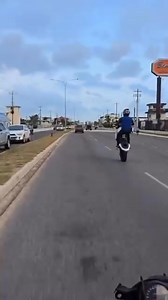 BIKER FILMS DANGEROUS WHEELIES ON BELIZE CITY HIGHWAY A biker posted a video showing himself performing wheelies on a busy Belize City highway. The rider is seen passing moving vehicles while riding on one wheel. Residents say the same stretch of road is regularly used for racing and high-speed riding. Motorcycles, cars, and buses share that road every day. One wrong move at that speed is fatal. With accidents already rising, reckless riding like this increases the danger for everyone. #BelizeNo