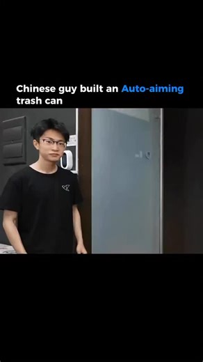 inovate_oi on Instagram: "A Chinese engineer has created an auto-aiming trash can that moves on its own to catch anything you throw at it. Using motion sensors and Al, the bin detects the object's path and positions itself perfectly to make sure nothing misses. This invention shows how even simple daily tools can become smarter with technology. It's a small glimpse of how Al and automation are slowly changing the way we interact with ordinary objects. : Comment "TOOLS" to unlock our Elite Librar