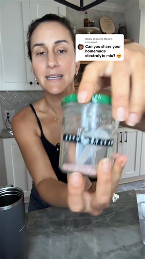 The link to the supplies is in my bio! Here’s the recipe for homemade electrolyte powder: (You can double or triple this recipe depending on how much you want to make!) 1/4c table salt 2T magnesium malate 1/2T potassium chloride 2-4T dehydrated fruit powder | Teresaannmoon Wellness