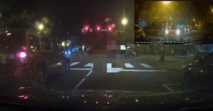 Dashcam captures moments gunshots rang out in Downtown Richmond