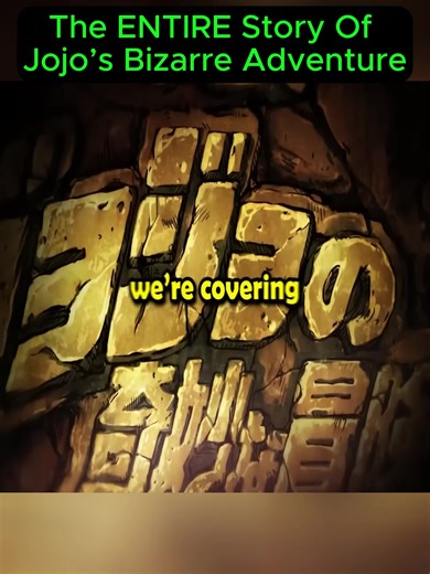 The ENTIRE Story Of Jojo’s Bizarre Adventure#JoJosBizarreAdventure #JoJoLore #Joestar #AnimeExplained #JoJoSeries_01