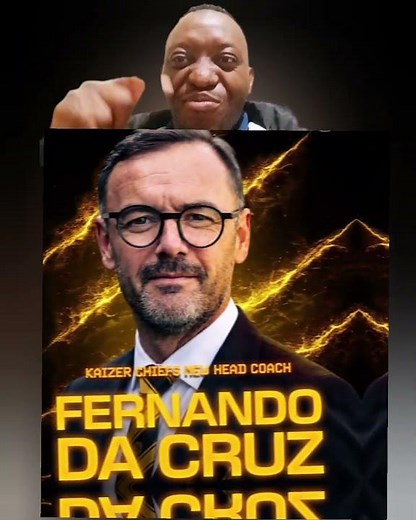 Kaizer Chiefs New Coach Fernando da Cruz