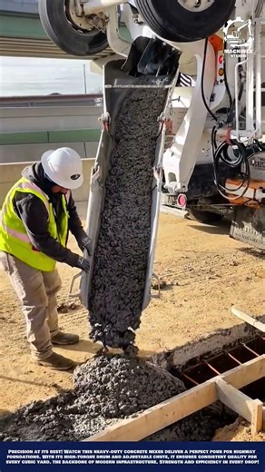 Industrial Machinery Concrete Mixing and Pouring Innovation