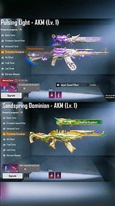 Pulsing Light AKM vs SandSpring Dominion AKM 😱 | New Akm Crate Opening | New Ultimate Set