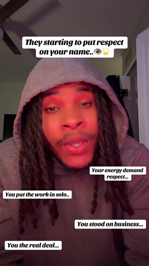 Gaining Respect: The Importance of Energy and Commitment