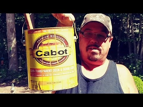 Cabot Premium Semi-Transparent Deck and Siding Stain REVIEW