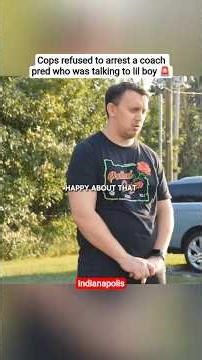 Cops refused to arrest a volleyball coach who was talking to a lil boy 🚨 #edpwatch #jidion #police