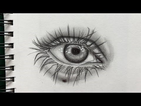 Realistic Eye Drawing Step by Step | Easy Pencil Shading Tutorial for Beginners