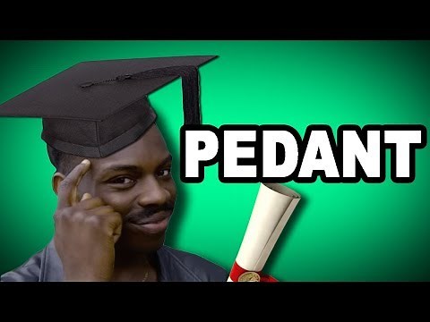 Learn English Words: PEDANT - Meaning, Vocabulary with Pictures and Examples