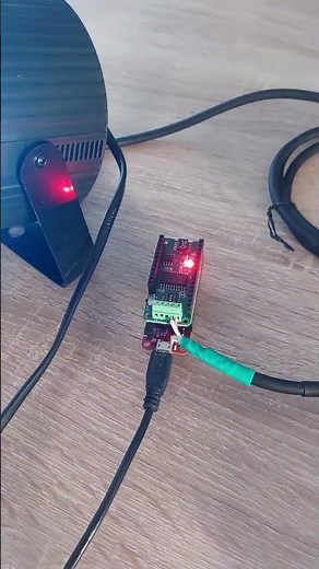 DMX512 light control with RS485 Featherwing #shorts #arduino