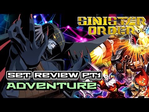 Digimon TCG | EX10 Set Review | Adventure 01 - The Dark Masters Strike Back