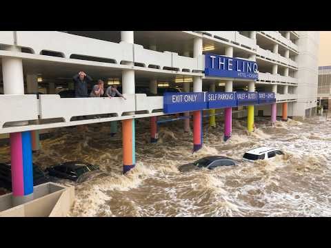 🚨 Las Vegas Flood Disaster! Flash Flooding Turns Streets Into Rivers, Shuts Down Roads