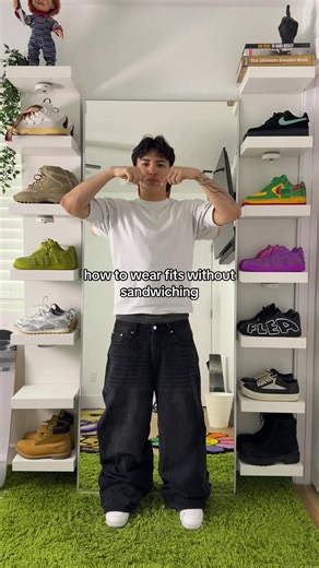 how to make fits without sandwiching #foryou #fashiontiktok #streetwear #outfitinspo #OOTD