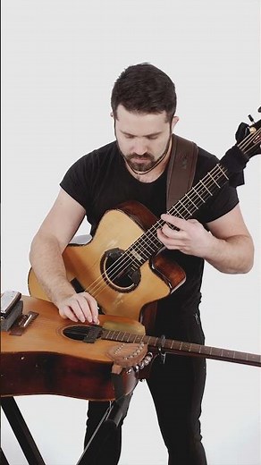 “Shape Of My Heart” by STING on 2 Guitars - Luca Stricagnoli #guitar #acousticguitar #fingerstyle