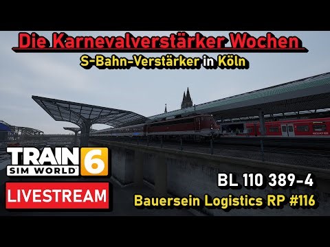 🔴 [LIVE] KARNEVALVERSTÄRKERFAHRTEN #5 | Das REMASTER ist da! SFS Köln-Aachen | BL RP #116