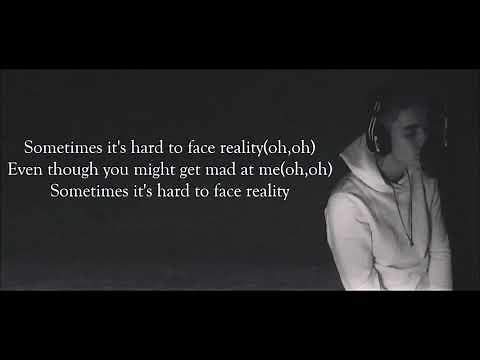 Justin Bieber - Hard To Face Reality (Lyrics Video)