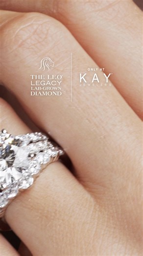 Our latest Leo Legacy Lab Grown Collection is now at Kay Jewelers. Take the Leo Challenge in store and see just how much brighter they are vs other diamonds! | The Leo Diamond