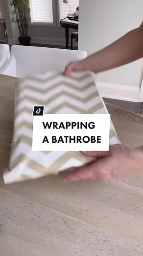 Creative Gift Wrapping Ideas for Christmas | How to Wrap a Bathrobe