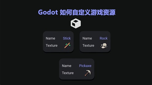 ［油管］Godot 如何创建和管理自定义资源