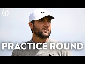 Scottie Scheffler's FIRST LOOK at Royal Portrush | The 153rd Open