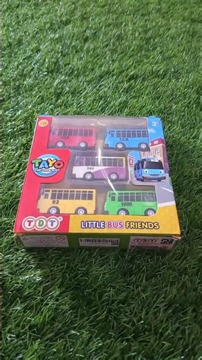 ASMR Unboxing and Testing Bus Tayo The Little Bus Friends No Talking With Natural Sound Water
