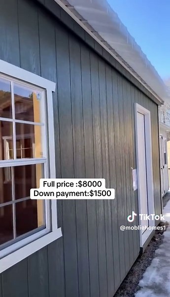 A 12x20 garage shed You can order sizes up to 16' wide and 52. Full price:$8000 Down payment:$1500 . #GarageShedForSale #ShedSale #GarageShedDeal #CheapGarageShed #ShedForSale #MustGoShed #GarageShedDiscount #ShedSale2021 #GarageStorageSale #PortableGarageShed