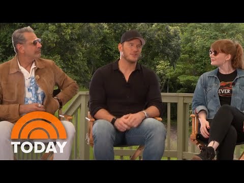 Chris Pratt, Bryce Dallas Howard, Jeff Goldblum & Cast Of ‘Jurassic World: Fallen Kingdom’ | TODAY