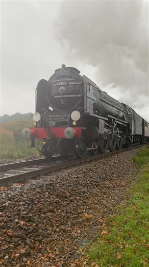 Tornado’s Non-stop Express! 📸🚂 #train #railway200 #bluebellrailway #autumnsteamgala #tornado