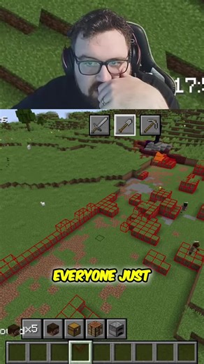 Building a staircase down and placing the mining hut in Minecraft. Skipping the night after a tough loss. #Minecraft #Gaming #Building #Survival #Gamer