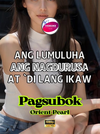 Pagsubok - Karaoke Song Tagalog Performance