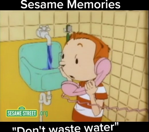 Sesame Street Water Conservation