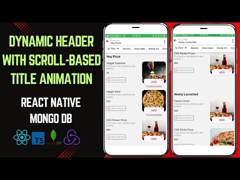 STOP Wasting Time with Static Headers! Dynamic Scroll-Based Title Animation in React Native.