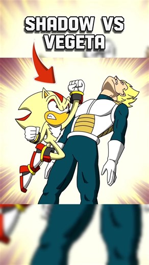 VEGETA VS SHADOW ♥️ | Shadow llegó para salvar a Sonic y enfrentar a Vegeta