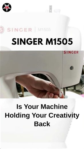 Singer M1505 Buttonhole Sewing Machine - A Compact, Reliable, and Beginner-Friendly Machine